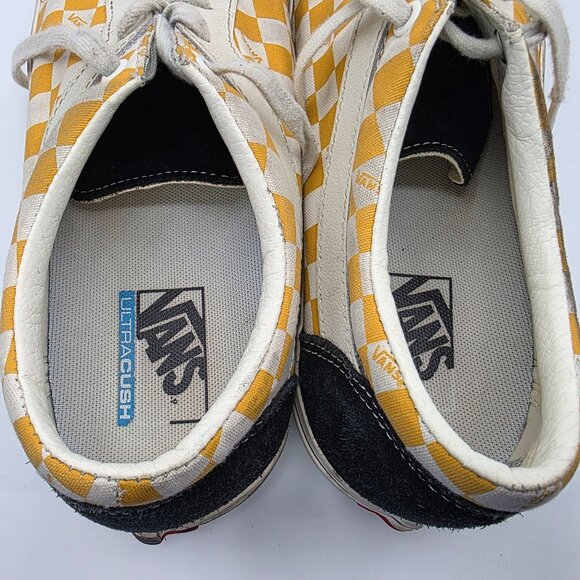 Vans Bold Ni Mens Size 10.5 Checkerboard Black Mango Mojito Sneaker Shoes Casual main image 7